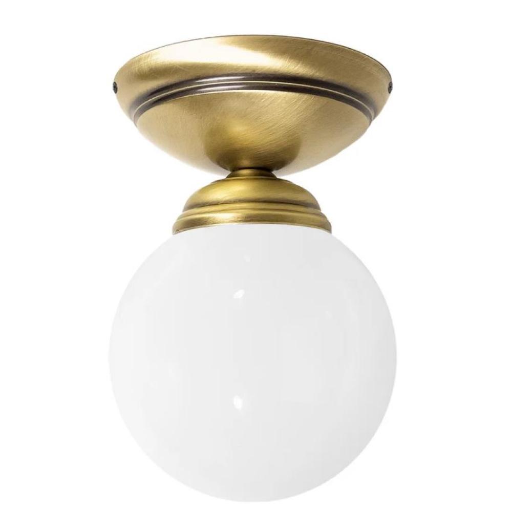klasszikus polgari mennyezeti lampa alacsony belmagassag mediterran elegans rez bronz arany luxus uvegburas vilagitas folyoso.jpg